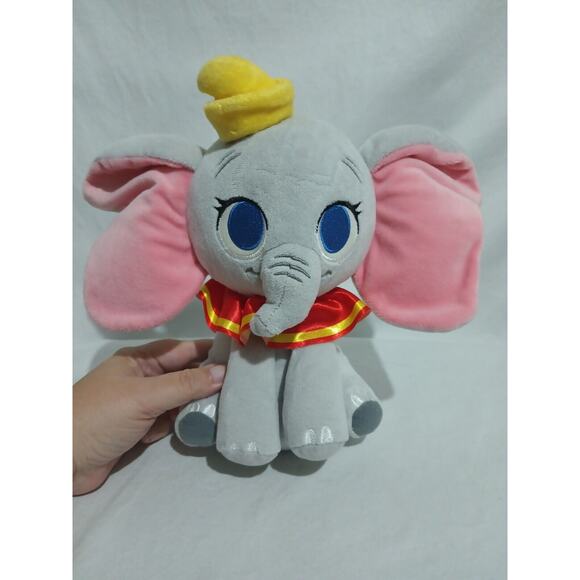 Funko Disney Dumbo Collectible Plush Elephant Gray Circus Figure Plushies 10” - Picture 1 of 8